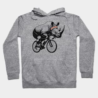 Cycling Rhino Hoodie